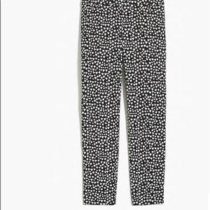 J-Crew Mercantile Black and White Heart Pants